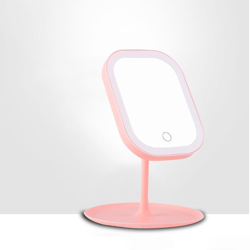 Desktop Mirror Dressing Mirror With Light Bulb Fill Light Beauty Makeup Desktop Mirror Dressing Mirror With Light Bulb Fill Light Beauty Makeup